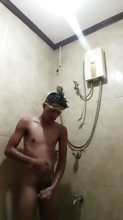 Another Shower Jerking off with Cumshot