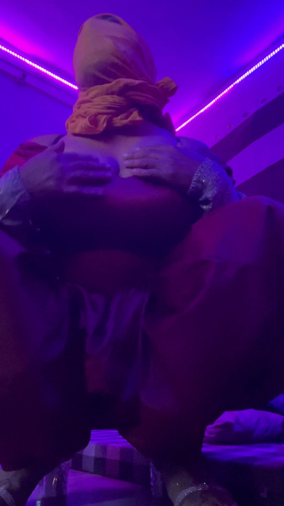 Hot crossdresser in tight dress big boobs horney | Clip 2
