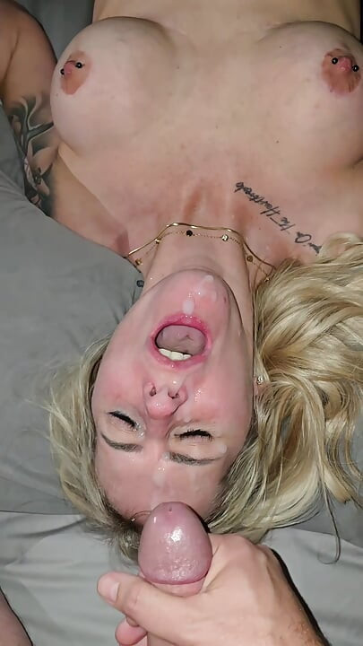Messiest facial cumpilation EVER