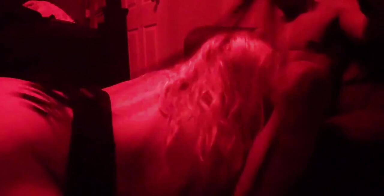 Sucking his cock while my machine fucks my pussy then he bends me over the chair and fucks my soaking wet pussy