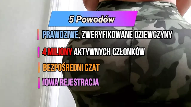 Большую попку с большой шикарной задницей Zostaje трахнули в леггинсах
