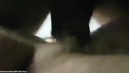 Pounding Polish SSBBW missionary legs up grabbing on jer belly