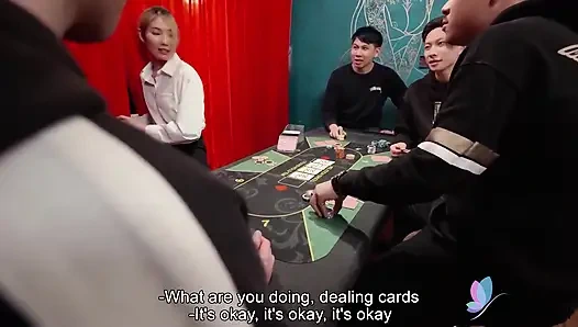 Gadis seksi taiwan rambut pirang ini adalah bandar yang dientot habis-habisan di kantor