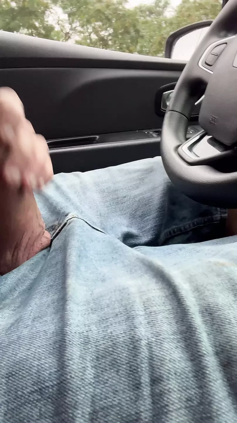 NeENJoY - le mec se branle dans les embouteillages- pleins de voyeur- flash dick public
