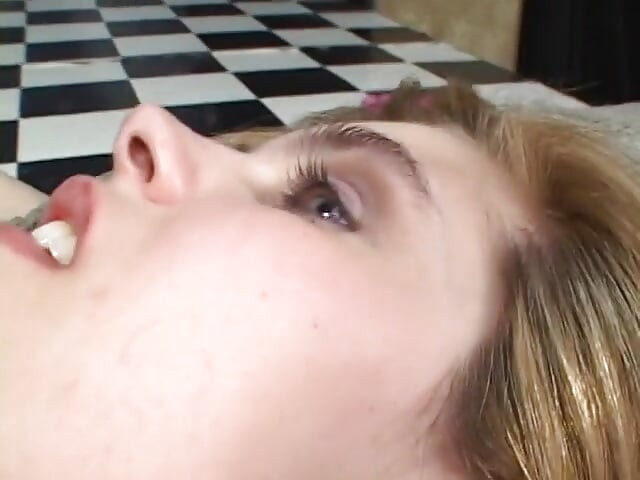 Stud shoves cock in chick's ass after getting bj then creams her face