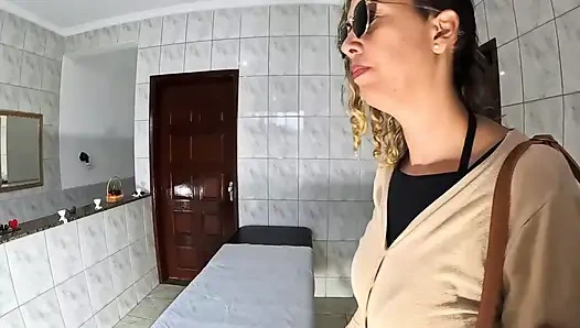 Little blind had orgasms with the pussy lick and anal penetration from the gynecologist.