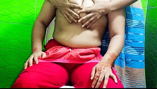 Bangladeshi newly married stepmom dirty talk with stepson sex video, Desi tharki stepson fuck his hot stepmom Bengali