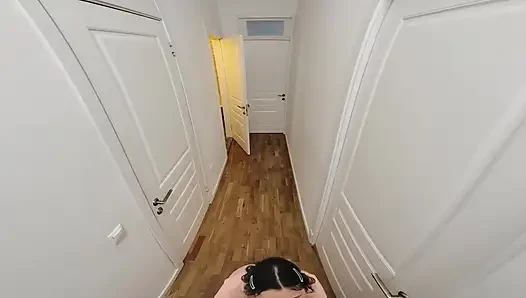 Naughty Babysitter Demands Cum From Her Horny Boss - TmwVRnet