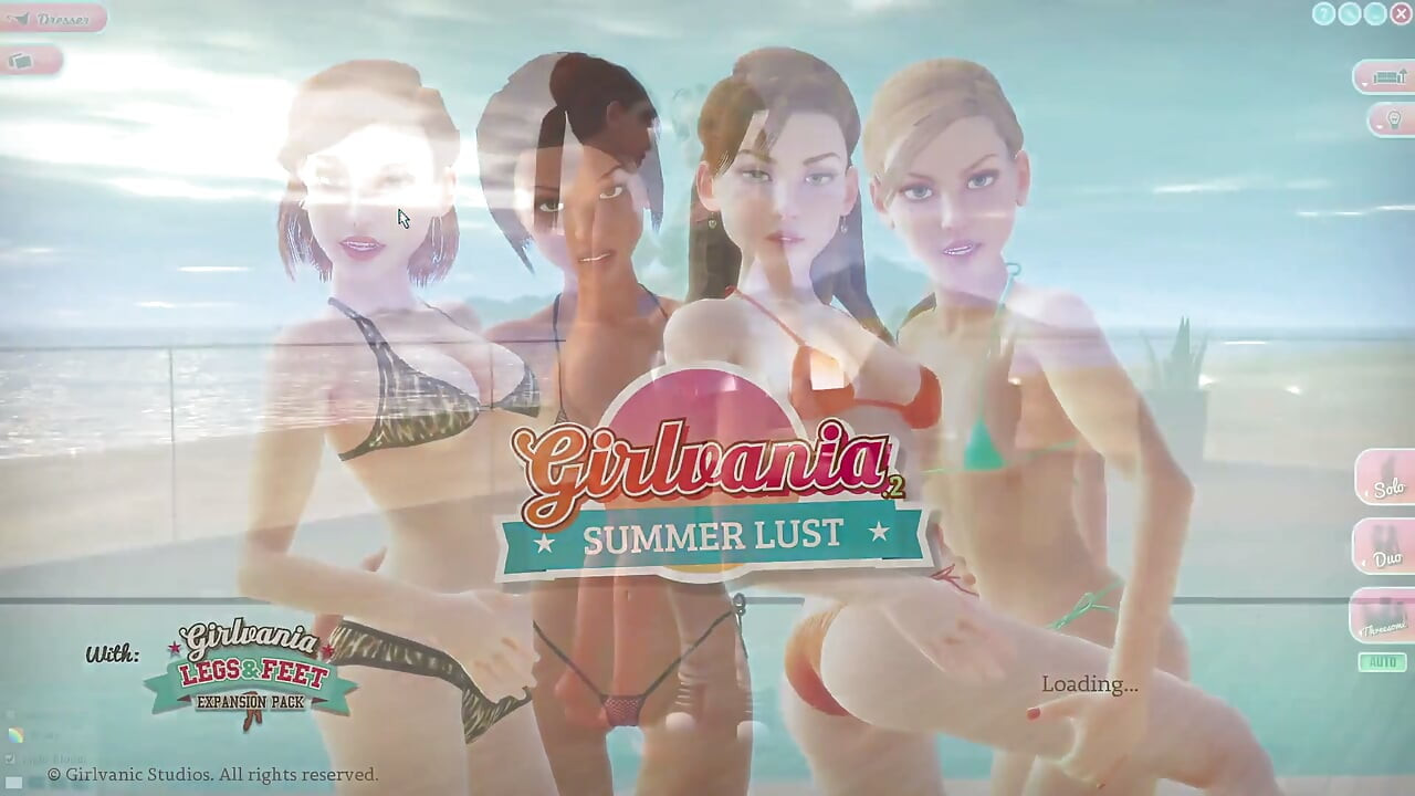 Girlvania: Summer Lust חלק 01 משחק סקס - משחק למבוגרים