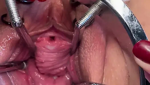 Sklavin S Fucks Her Piss Hole and Cervix at the Same Time