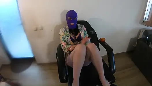 Smoking zusammenstellung # 5 - intensive wichsanleitung, nasser mund und zigarettenspiel