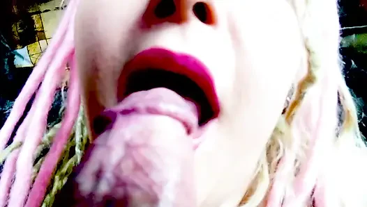 You just enrolled in a coed college your new roomate loves sucking your cock