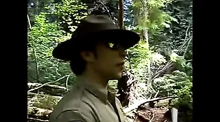 Ella blackmail fucked by corrupt game warden