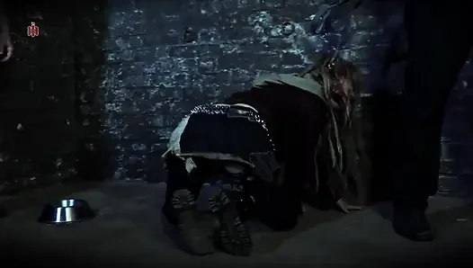 Leashed Crawling Girl - Dark House 2 #1