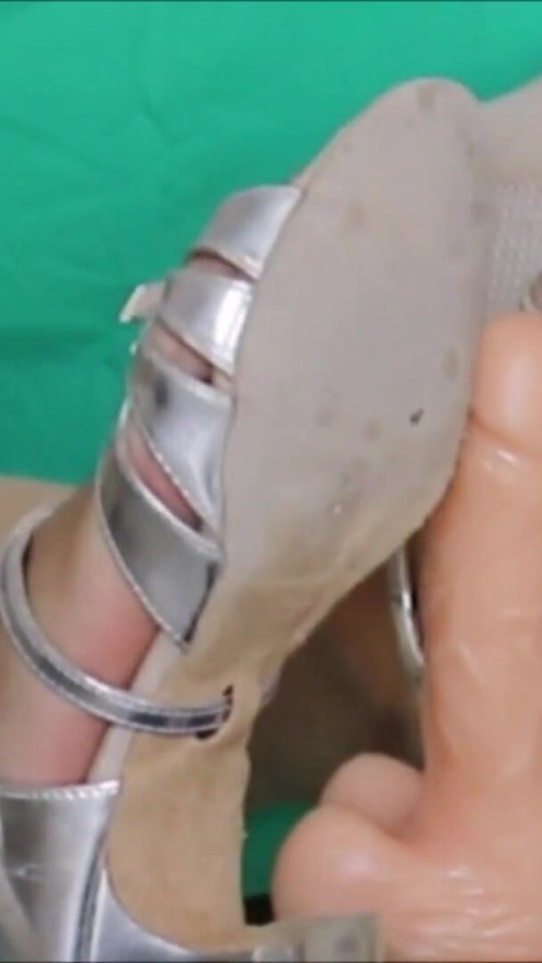 Hot busty step aunty MariaOld seduce step nephew by dirty shoes | Clip 2