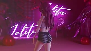Mmd R-18 - chicas anime sexy bailando (clip 109)
