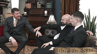 BoyForSale Serg Shepard besamt von Legrand Wolf und Adam Snow