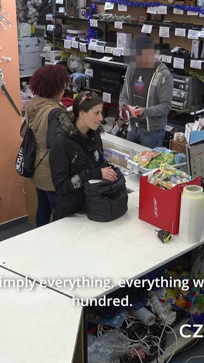 The MILF with the skis (CzechPawnShop) | Clip 1