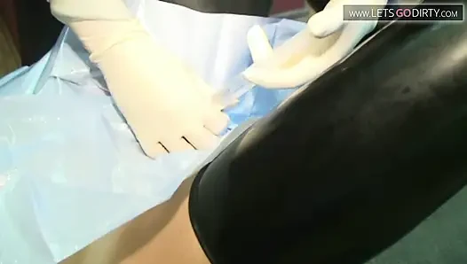 Naughty milf enjoys playing with a little dick