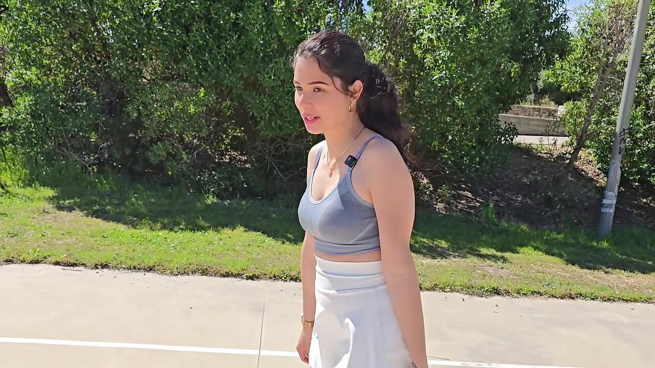 Neighbor On Roller Skates Has PUBLIC Sex In The Car