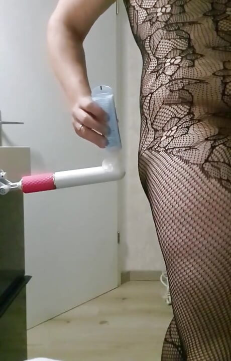 Playing Whit Fishnets