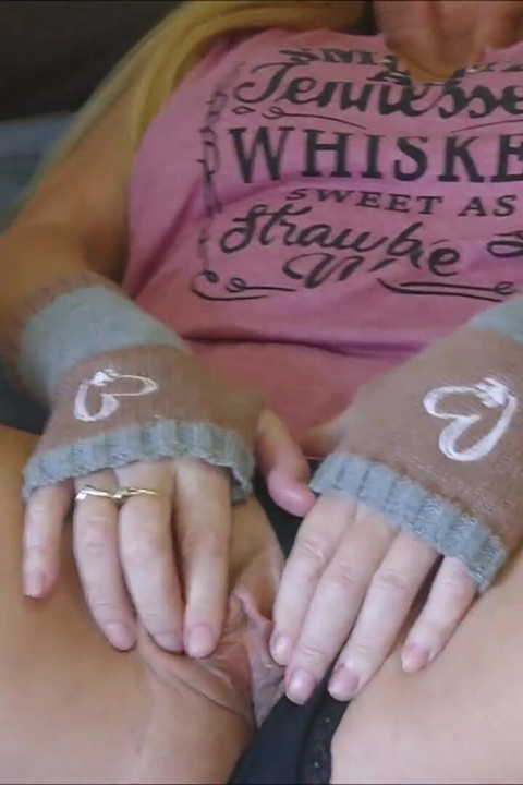 Pussy & Ass Fingering & Orgasm Masturbation in Crotchless Panties