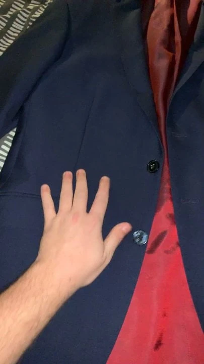 Navy suit fun