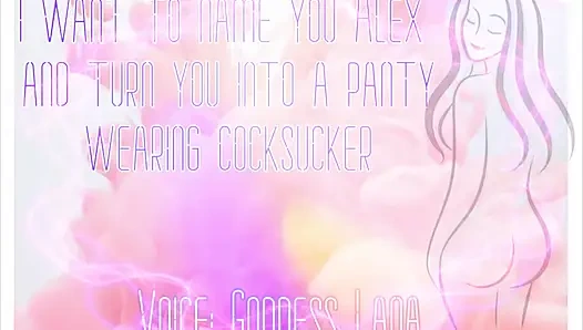 AUDIO ONLY - ich will dich Alex nennen und dich zu einem schwanzlutscher machen