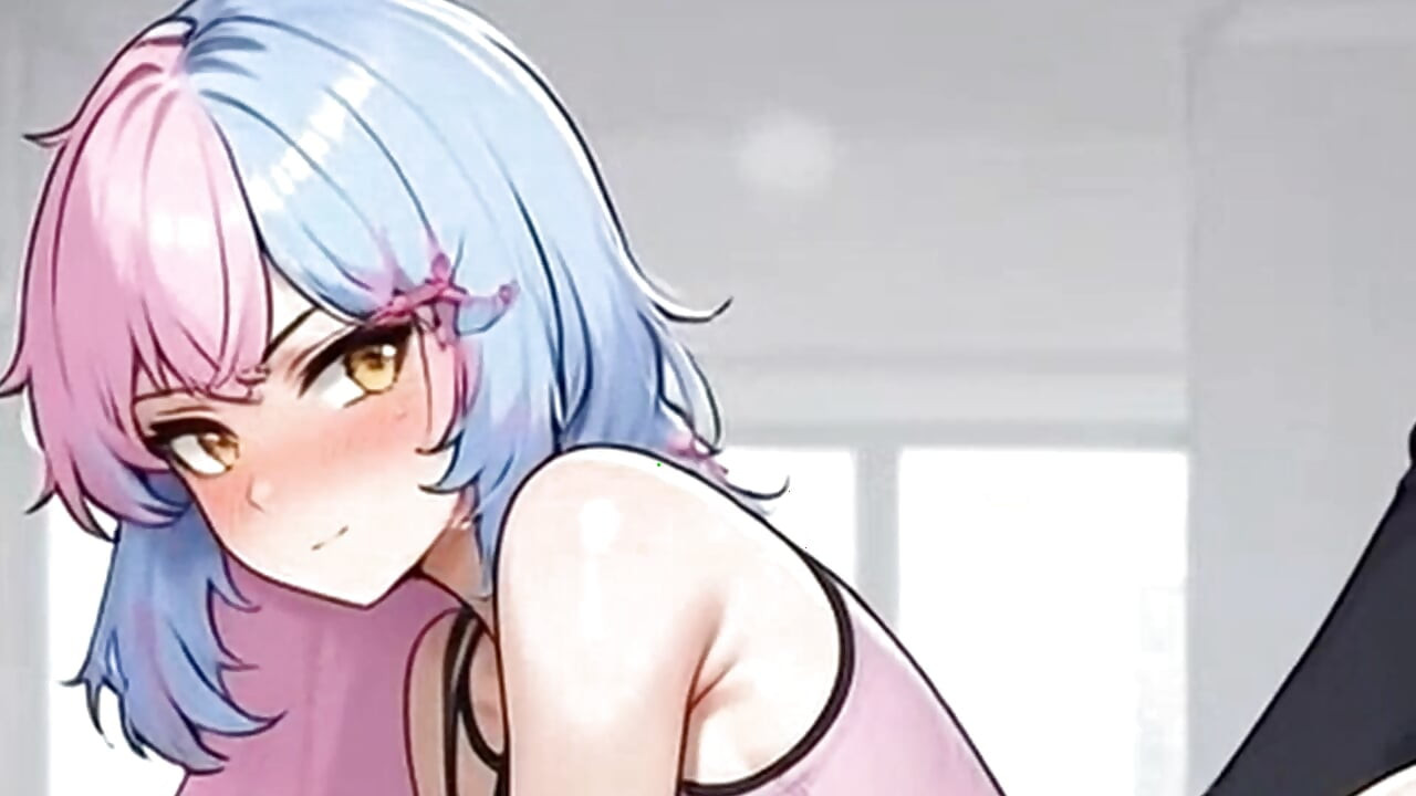ワイフ秘書視点 - ラティーナ&カラードヘアオフィスのクローズアップからかい(1mティーザー)
