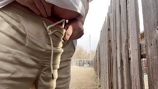 Outdoor Piss 2 - My Small Dick