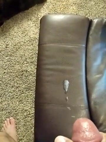 Cumshot on cam on AFF