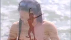 Chinese nude model in amazing background
