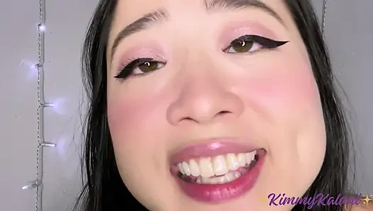 Aku pengen kamu crot di wajahku -asmr joi- kimmy kalani