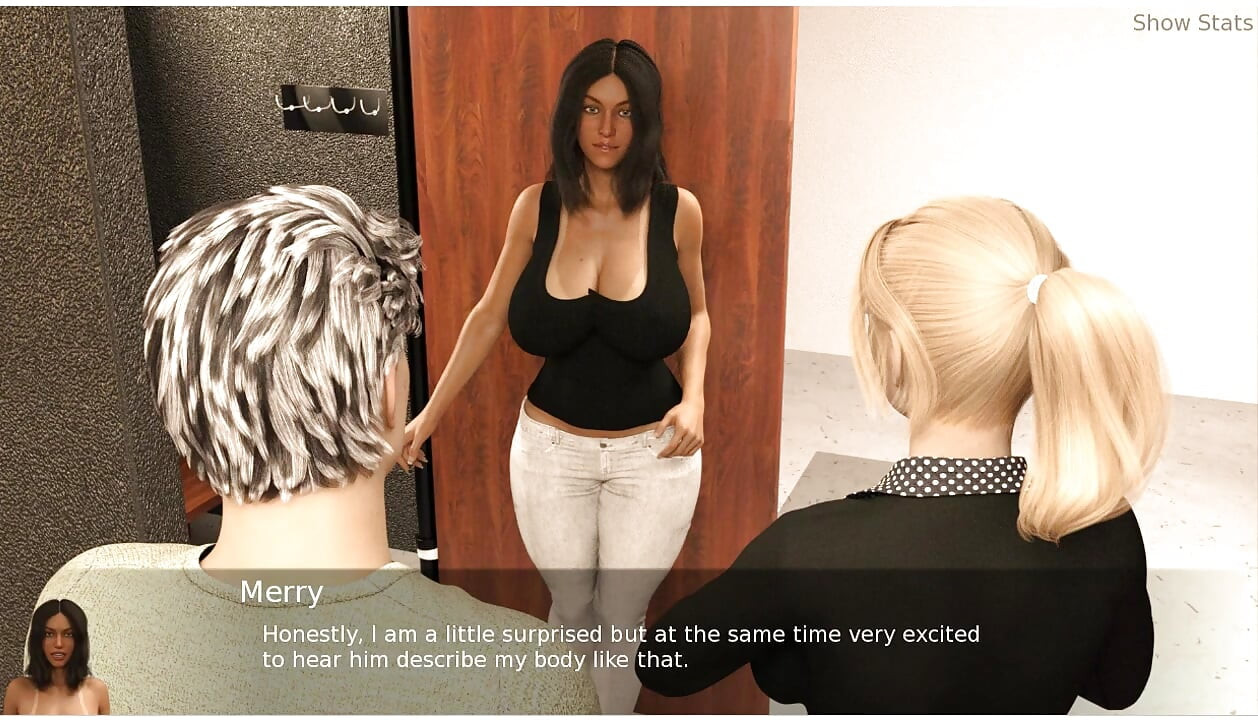 Project hotwife - gameplay - suami ngentot istri gaya doggy sampai dicrot di toket dan tubuhnya