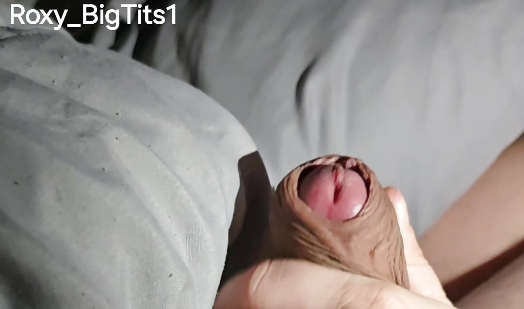 Step mom handjob step son dick in erection