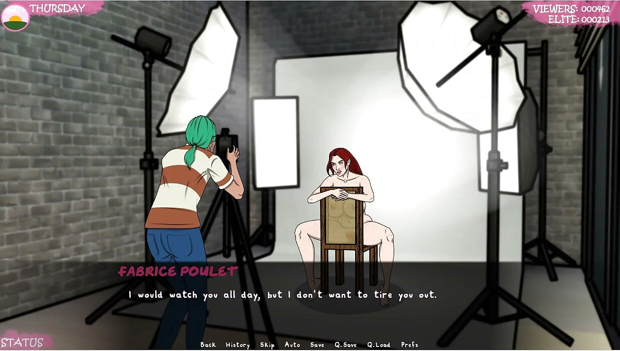 Project Hotwife - Gameplay - Roleplay - Husband Loves Wife Exposing Herself to Male Coworker