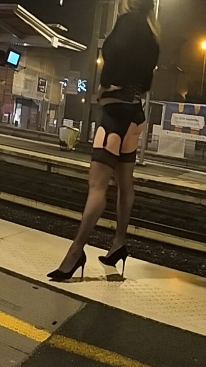 CRossdresser in the city