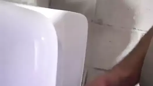 Urinal Cock jerk
