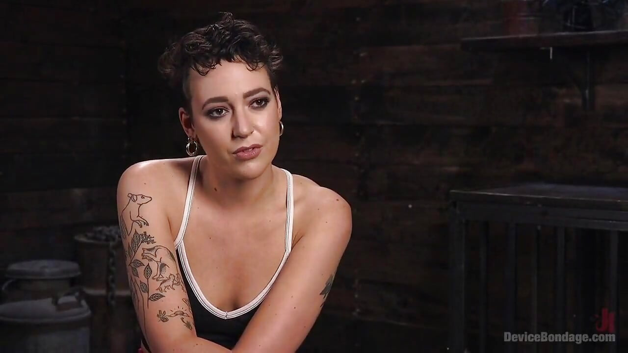 Sex Slave Lilith Luxe Humiliated with Head Shaving and Orgasms