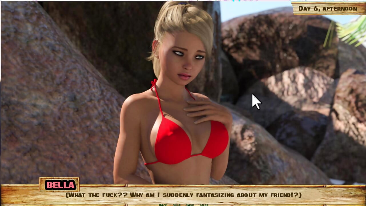 Lewd Island # 6 - que não gosta de duas mulheres ao mesmo tempo