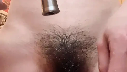 amazing pee time of hana feel so good