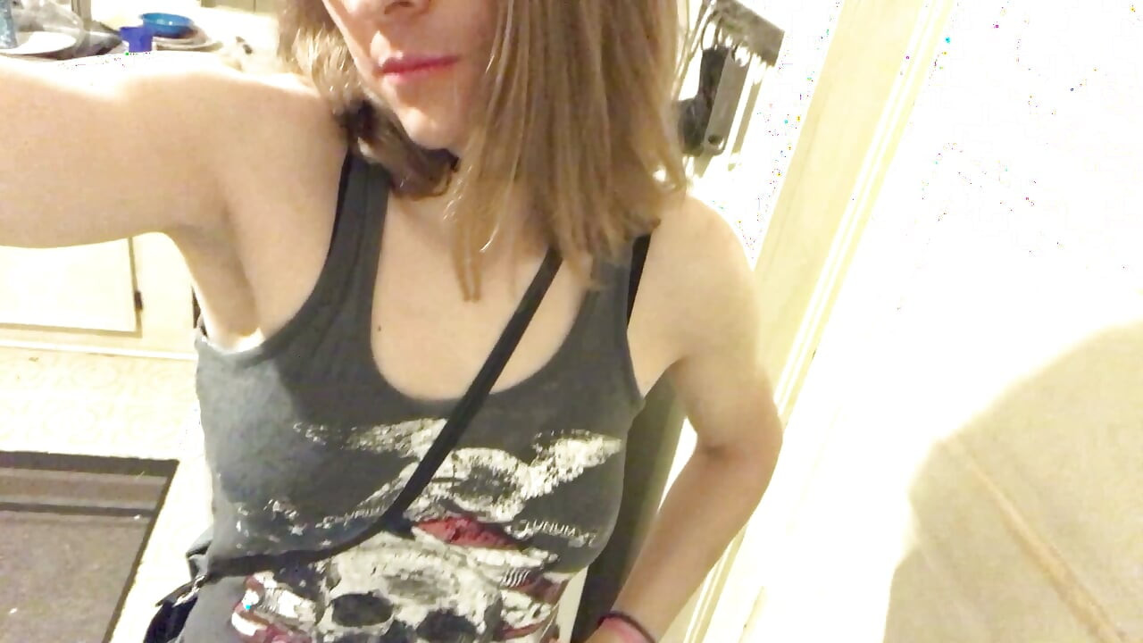 Sexy TransGirl Gets Ready for a Night of Fun!