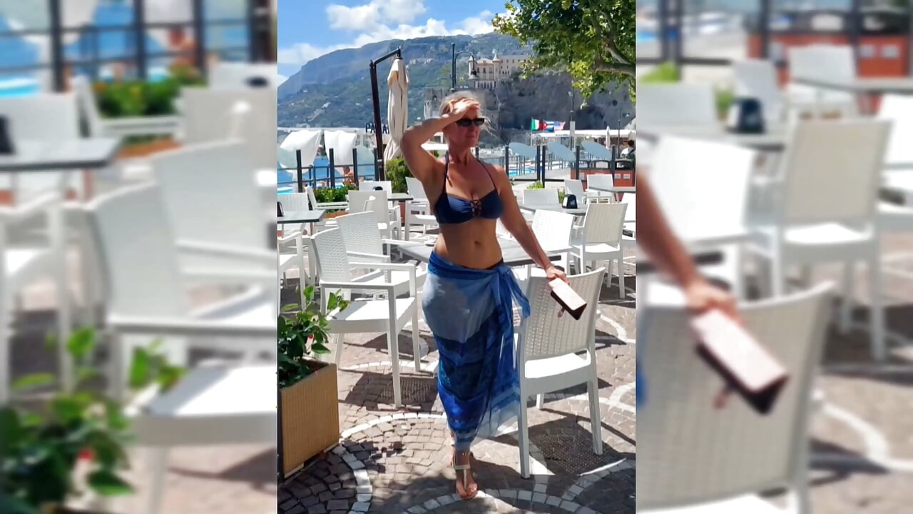Amateur Blonde Mature Wife Enjoys Sex After Walk