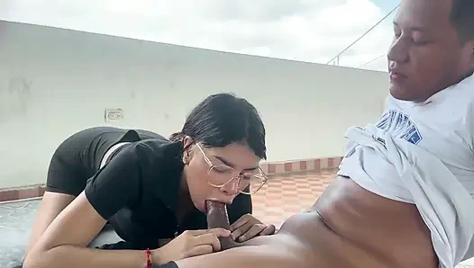 Tender Horny Stepsister Enjoys a Rich and Hard Fucked for Her Tight Pussy by Her Stepbrother Who Fucks Her.