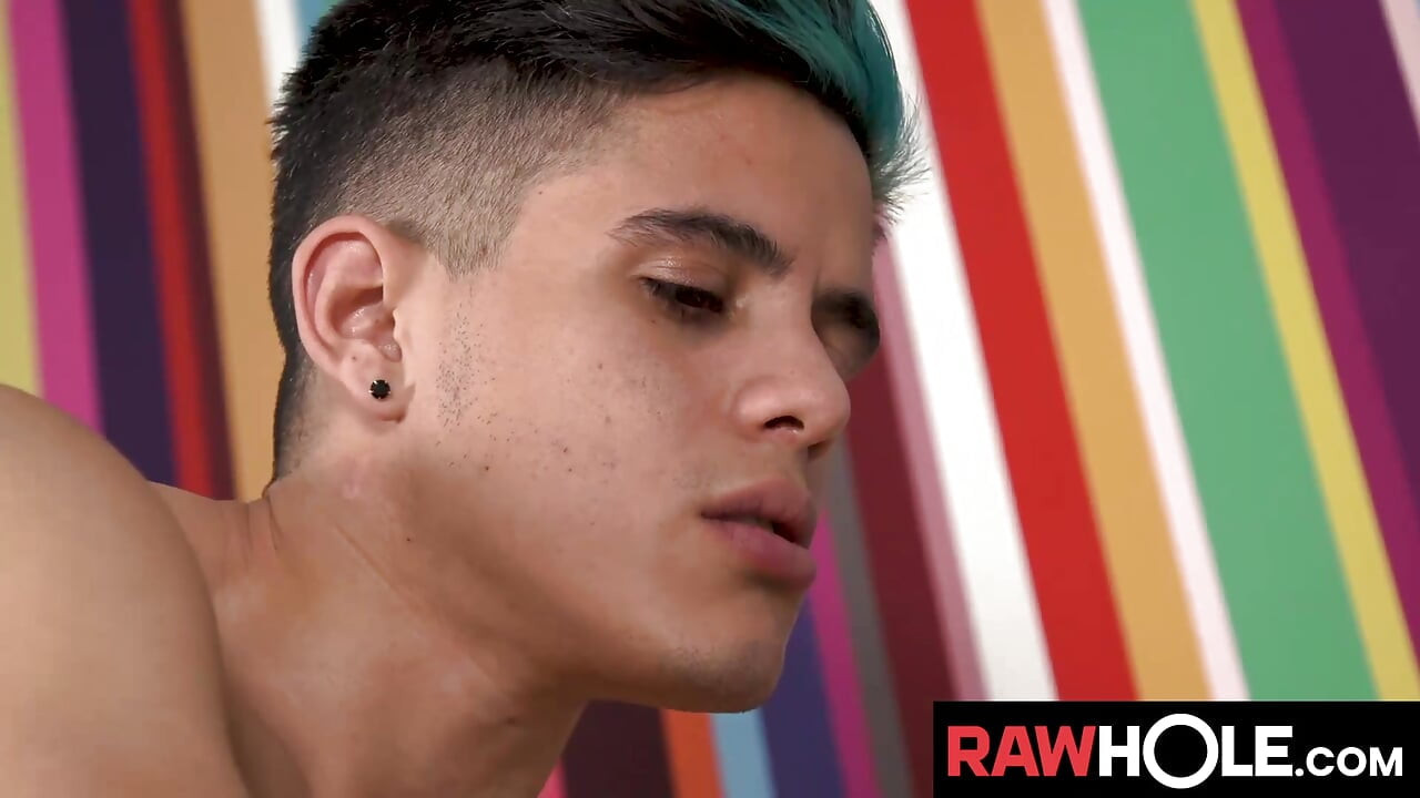 RAWHOLE Felipe Rivero Barebacks Angel Crush Horny Hole