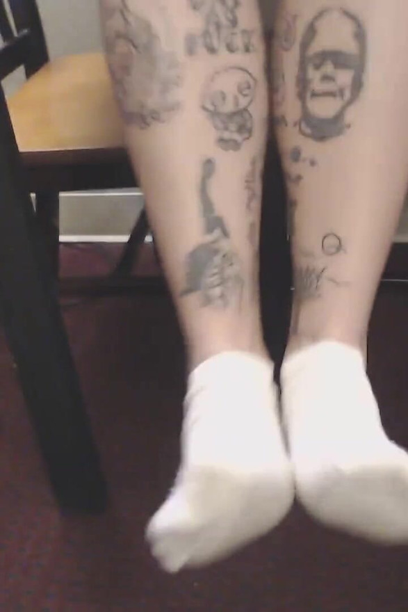 Dirty little ankle socks