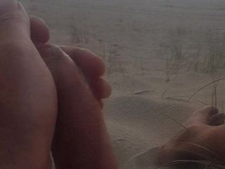 Cumming na plaży