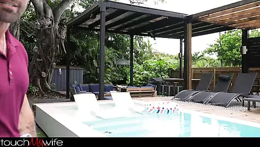 TouchMyWife - Rental Host Dicks My Wife! - Aleksa Mink