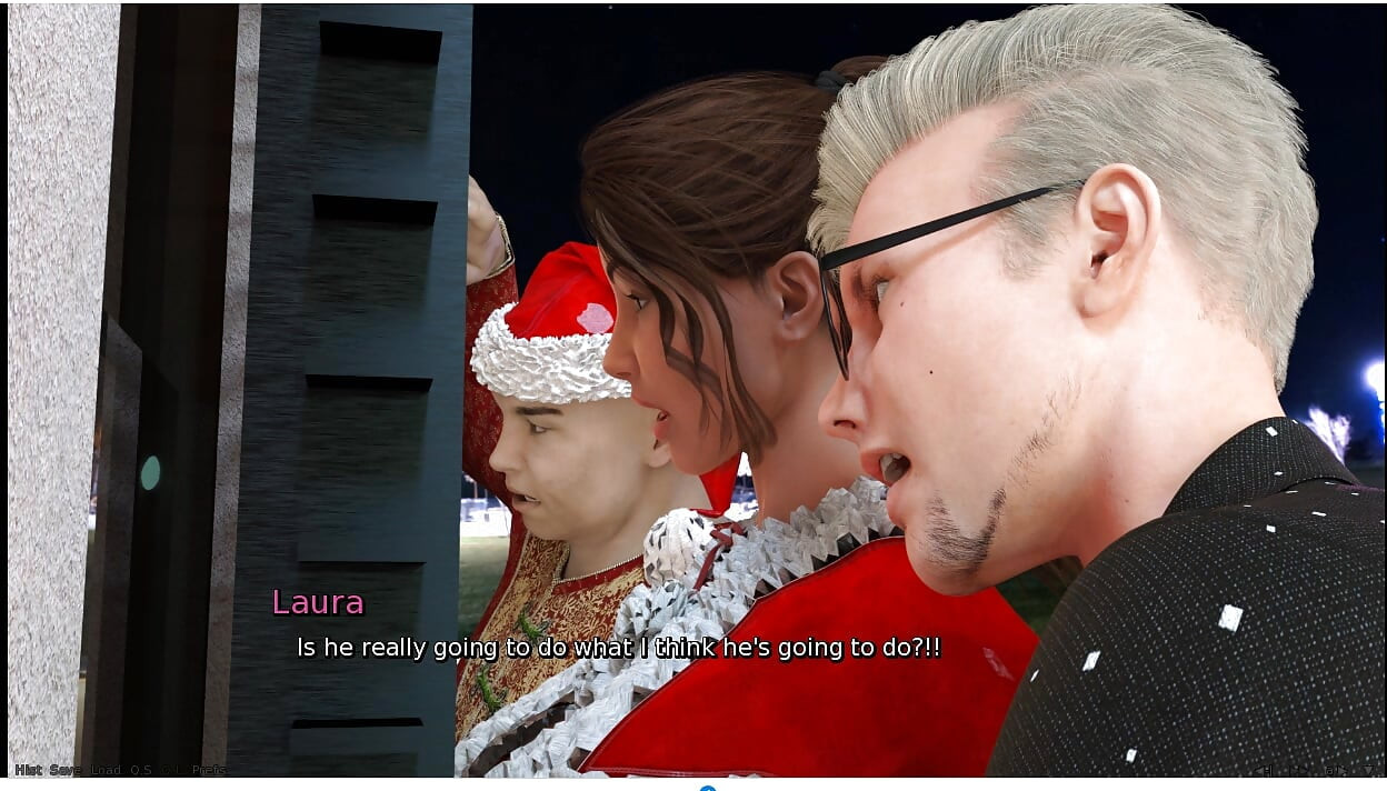 Laura lujuriosa secreta navidad 2023 Sra. Santa con un viejo durante el juego de roles como su esposa