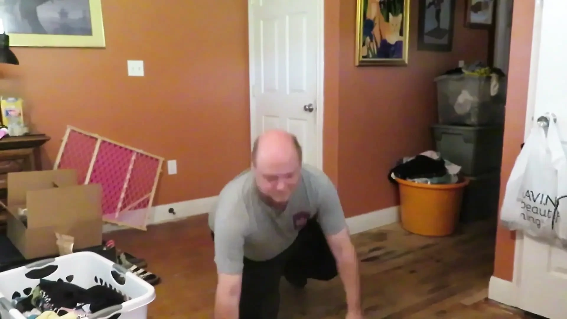 I make my slave smell my stinky rubber garden boots